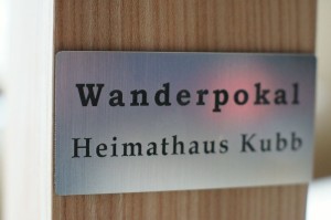 Wanderpokal - Heimathaus Kubb